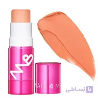 رژگونه استیکی شماره 4 NUNI BUSHER ا nuni busher stick cheek no.4