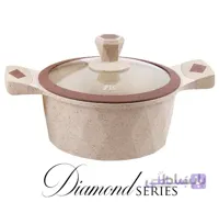 قابلمه گرانیتی زیوZio مدل Z 6426 طرح الماسDiamond