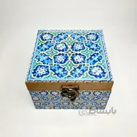 جعبه چوبی سنتی مربع ۱۲×۱۲ کد bm63