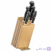 سرویس چاقو 6 پارچه دبلیو ام اف مدل WMF Spitzenklasse Messerblock plus