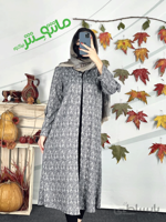مدل مانتو زنانه ساده بلند جلوباز