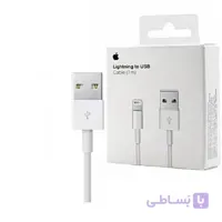 کابل شارژ آیفون USB به لایتنینگ طول 1 متر