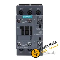 کنتاکتور 25 آمپر، 11 کیلووات، بوبین 230VAC ،مدل SIEMENS 3RT2026-1AP00