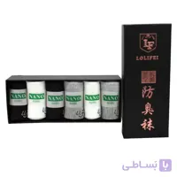 هدیه مردانه پک جوراب نانو ساق دار 6 جفت