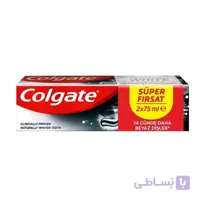 خمیر دندان کولگیت Advanced white charcoal حجم 75 میلی لیتر