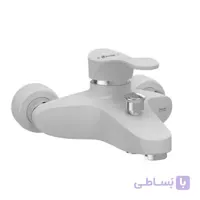 شیر حمام شودر مدل لرد سفید کروم