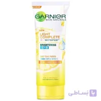 اسکراب لایه بردار پوست گارنیه مدل PURE LEMON حجم 100 میلی لیتر