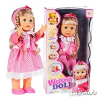 عروسک دختر راه رو سخنگو بلیندا ارتفاع 43 سانتی متر مدل 68037 Belinda Walking Doll_اسباب بازی