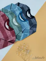 بلوز بافت پسرانه (طرح زيگزاگ)