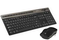 کیبورد و ماوس بی سیم تسکو مدل TKM7106W با حروف فارسی ا TSCO TKM7106W Wireless Keyboard and Mouse With Persian Letters کد 497612