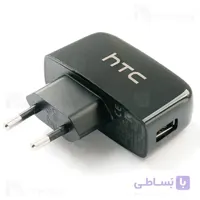 شارژر پک دار HTC مشکی ا HTC Mobile Charger White Model TC P450-EU