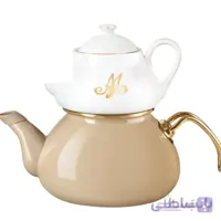 ست کتری و قوری مدل Papillon Toprak مادام کوکو