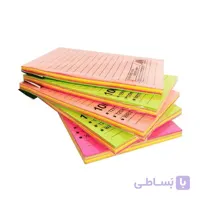 یادداشت سایز B6 چسب دار پست ایت خط دار (فسفری)