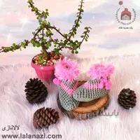 پاپوش بافتنی نیم بوت دخترانه ( کد 50505 )