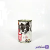 كنسرو Us Pet مخصوص سگ بالغ با طعم گوشت گاو و ارزن ۴۰۰ گرمي