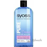 شامپو میسلار سایوس مدل PURE Smooth مناسب موهای نرمال تا ضخیم 500 میلی‌لیتر