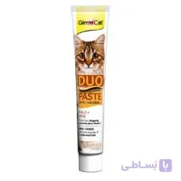 مالت گربه جیم کت مدل Duo Paste Anti Hairball طعم پنیر وزن ۵۰ گرم ا Gimcat Duo Paste Anti Hairball Cheese Flavour 50g