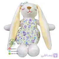 خرگوش والور چشم بسته 30 سانتی کد 15917