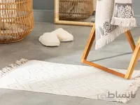 پادری حوله ای انگلیش هوم طرح Tasseled سایز ۵۰*۷۰ سانتی متر