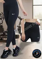 شلوار و لگ غواصی نایک زنانه کد 4013 (مشکی)