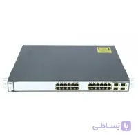سوییچ 24 پورت POE مدل WS-C3750-24-PS-S