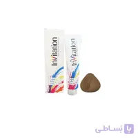 رنگ مو اینویتیشن شماره 6 حجم 120 میلی لیتر رنگ بلوند تیره