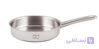 ماهیتابه متوسط 240 با دسته فلزی بلند پارس استیل