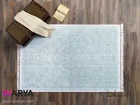 قالیچه فانتزی طرح Blanca آبی برند Tac
