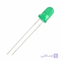 LED سبز مات 5mm