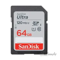کارت حافظه سندیسک مدل SanDisk 64GB Ultra SDHC UHS-I 120MB/s