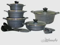 سرویس قابلمه چدن یونیک 14 پارچه 7963