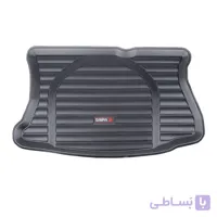 کفپوش سه بعدی صندوق لاستیک گیلان Gilan Rubber مناسب خودرو تیبا 2