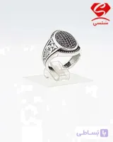 انگشتر نقره مردانه کد29