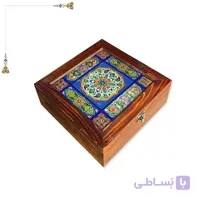 جعبه چوبی (25*25) کد D05