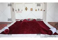 لحاف کرسی یلدا زرشکی ا Quilt seats Yalda Crimson