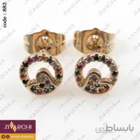 گوشواره میخی ژوپینگ (طرح قلب) 883