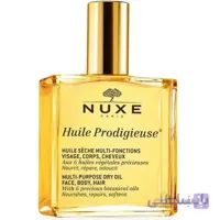 روغن چندکاره نوکس سری Prodigieuse حجم 100 میل ا Nuxe Prodigieuse Gold Multi Usage Oil 100ml