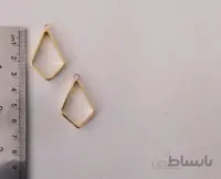 گوشواره بدون کفه لوزی