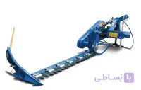 علف زن و یونجه زن پشت تراکتوری DUPLEX