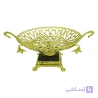 شیرینی خوری برنزی طرح پایه سنگی کد ۱۰۵۲