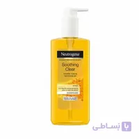 ژل میسلار پاک کننده صورت حاوی عصاره زردچوبه حجم 200 میل نوتروژینا ا Neutrogena Soothing Clear Gel 200ml کد 335680