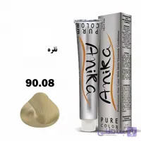 رنگ مو نقره ای استوایی آنیکا (ANIKA) سری پلاتینه شماره 90.08 حجم 100 میلی لیتر