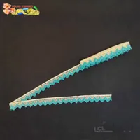 نوار کتان زیگ زاگی رنگی کد 1018A