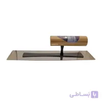 ماله استیل پتینه دسته چوبی GSB کد GS-K008-04 سایز۳۰×۸ سانت