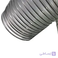 لوله خرطومی PVC مکنده شاخه 6 متری قطر 4 سانتی‌متر معادل 1.6 اینچ
