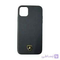 قاب چرمی سوزنی لوگو lamborghini مناسب iphone 11