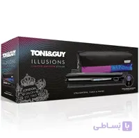 اتو موی تونی اندگای TONI&GUY مدل ILLUSIONS دارای صفحه تیتانیوم