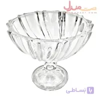 پسته خوری پایه دار کریستال ایرنا طرح پاریس