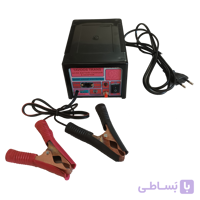 شارژر باطری خودرو و موتور سیکلت ۶ ولت و ۱۲ ولت - ترانس ۶ آمپر مدل TTI.12V6-V101 ا 6-12 Volt Battery Charger