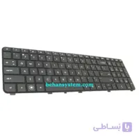 کیبورد لپ تاپ HP مدل Pavilion dv7 سری 4000 ا مشکی-با فریم